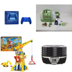 1 pallet 402 pcs underwear & socks, t shirts, polos, sweaters & cardigans, sony, microsoft brand new walmart lot id: 940001