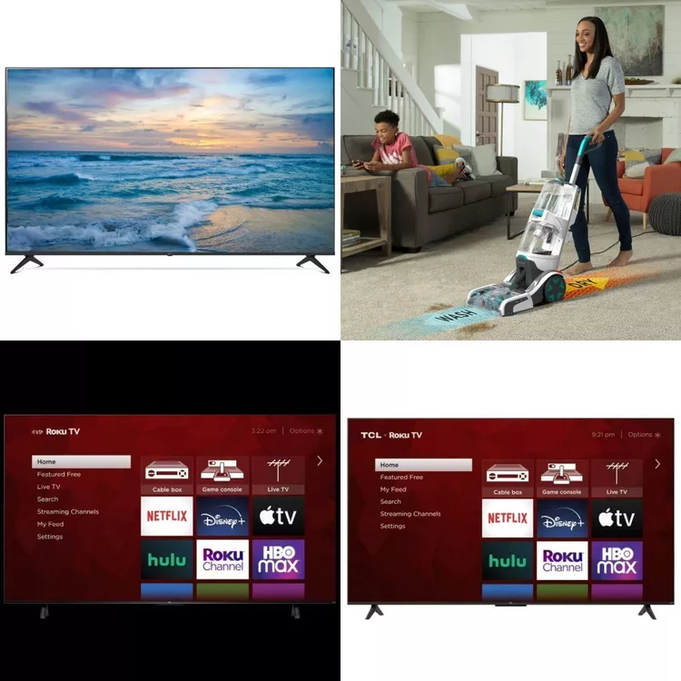 1 pallet 5 pcs led & lcd damaged / missing parts / tested not working tcl, mainstays, lg, hoover lot id: 940302 1 pallet 5 pcs led & lcd damaged / missing parts / tested not working tcl, mainstays, lg, hoover lot id: 940302